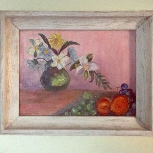 Gorgeous vintage original oil painting